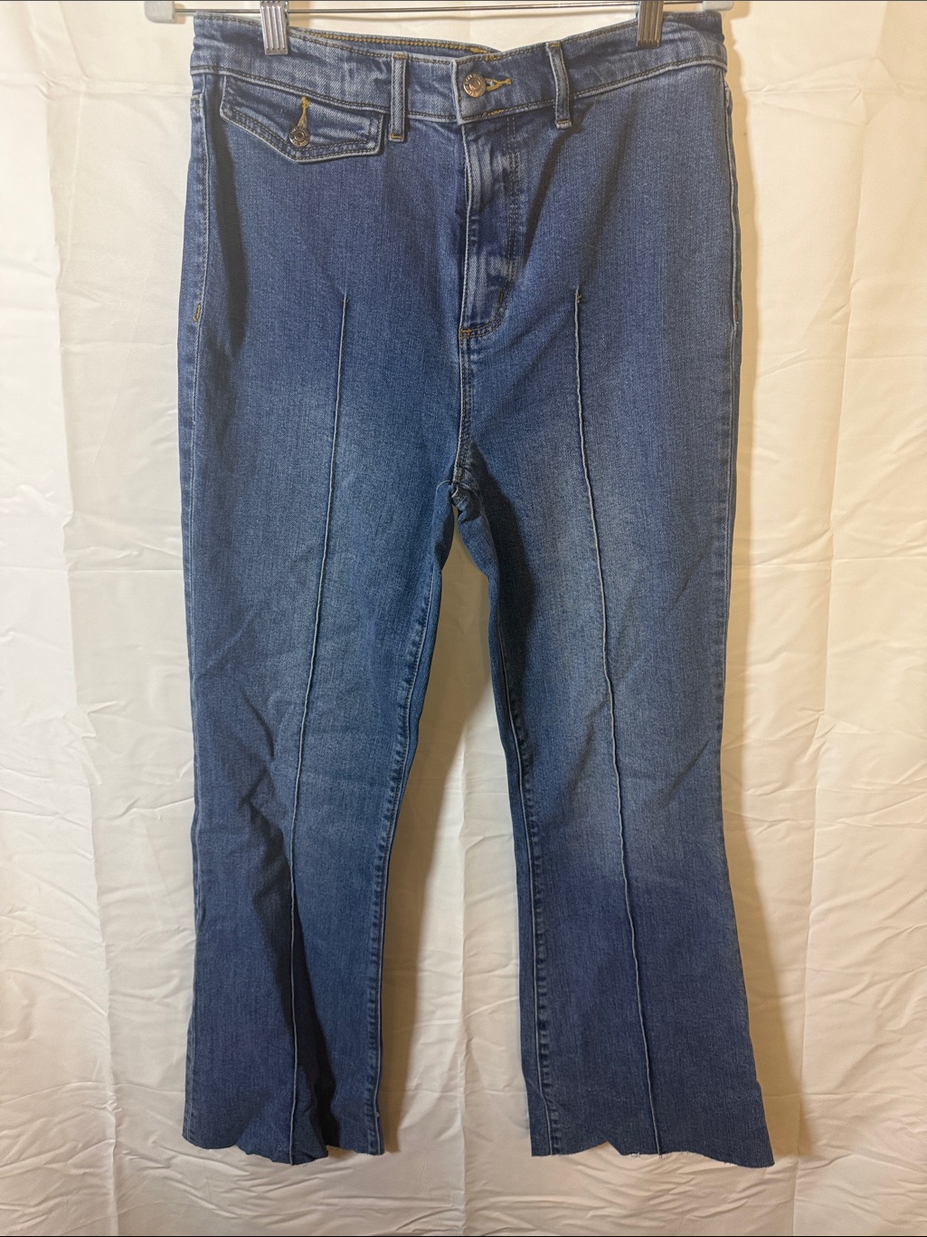 Loft Women's Blue Ankle Crop Jeans